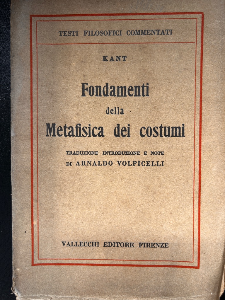 Kant in Milena Milani's Library: An Annotated 1932 Edition